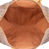 Louis Vuitton Monogram Canvas Keepall 60 Bandoulière Travel Bag
