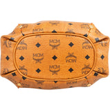 MCM Monogram Visetos Drawstring Bucket Crossbody Bag
