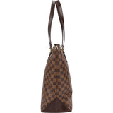 Louis Vuitton Monogram Damier Ebene Cabas Mezzo Shoulder Bag