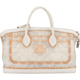 Louis Vuitton Limited Monogram Transparance Voile Lockit Mesh East-West Handbag