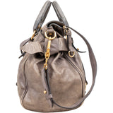 Miu Miu Vitello Lux Bow City Handbag