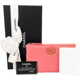 Chanel 19 Quilted Lambskin CC Pouch