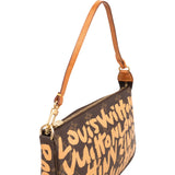 Louis Vuitton Limited Monogram Graffiti Pochette Accessoires Handbag