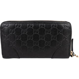 Gucci Guccissima Leather Zip Around Wallet