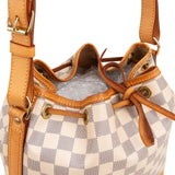 Louis Vuitton Monogram Damier Azur Canvas NM Sac Noé Petit Crossbody Bag