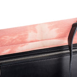 Céline Tricolor Leather Pony Hair Trapeze Handbag
