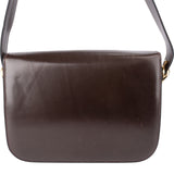 Céline Leather Vintage Horse Carriage Flap Shoulder Bag