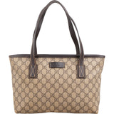 Gucci Monogram GG Supreme Canvas Small Tote Shoulder Bag