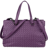 Bottega Veneta Intrecciato Nappa Leather Baby Roma Handbag