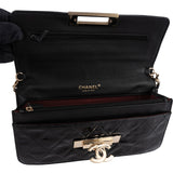 Chanel Quilted Patent Leather CC Crossbody Bag - vintageandkickz