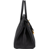 Hermès Noir Togo Leather Gold Birkin 30 Handbag (2015)