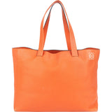 Loewe Leather Anagram Large Tote Shoulder Bag