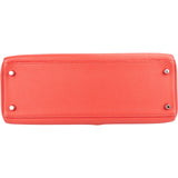 Hermès Grained Togo Leather Palladium Kelly Retourne 32 Handbag
