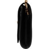 Louis Vuitton Noir Boxcalf Python Leather LV Louise GM Crossbody Bag
