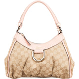Gucci Monogram GG Canvas Abbey D-Ring Hobo Shoulder Bag