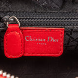 Christiann Dior Studded Cannage Lambskin Lady Dior Handbag