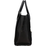 Céline Black Leather Luggage Handbag