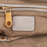 Chloé Grey Leather Marcie Handbag