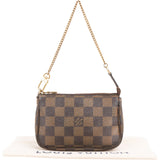 Louis Vuitton Monogram Damier Ebene Mini Pochette Accessoires Handbag