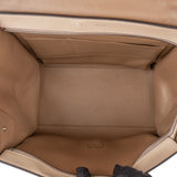 Céline Grained Calfskin Suede Trapeze Handbag