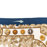 Hermès Le Débuché Silk Carre 90 Scarf Tuch