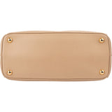 Prada Beige Saffiano Leather Galleria Handbag