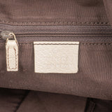 Gucci Monogram GG Canvas Web Detail Hobo Shoulder Bag