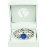 Fendi Silver Tone Zucca 750L Bracelet Women Watch