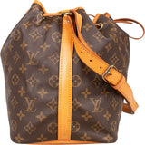 Louis Vuitton Monogram Canvas Sac Noé Petit Shoulder Bag