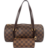 Louis Vuitton Monogram Damier Ebene Papillon Set Shoulder Bag