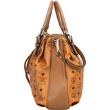MCM Monogram Visetos Essential Drawstring Tote Handbag