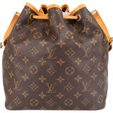 Louis Vuitton Monogram Canvas Sac Noé Petit Shoulder Bag