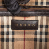 Burberry Haymarket Check Tote Shoulder Bag