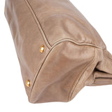 Miu Miu Vitello Lux Leather Bowler Handbag