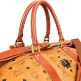 MCM Monogram Visetos Weekender Boston 55 Travel Bag