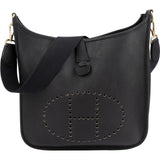 Hermès Taurillon Clemence Evelyne GM Crossbody Bag