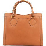 Gucci Grained Leather Large Bamboo 1967 Tote Handbag