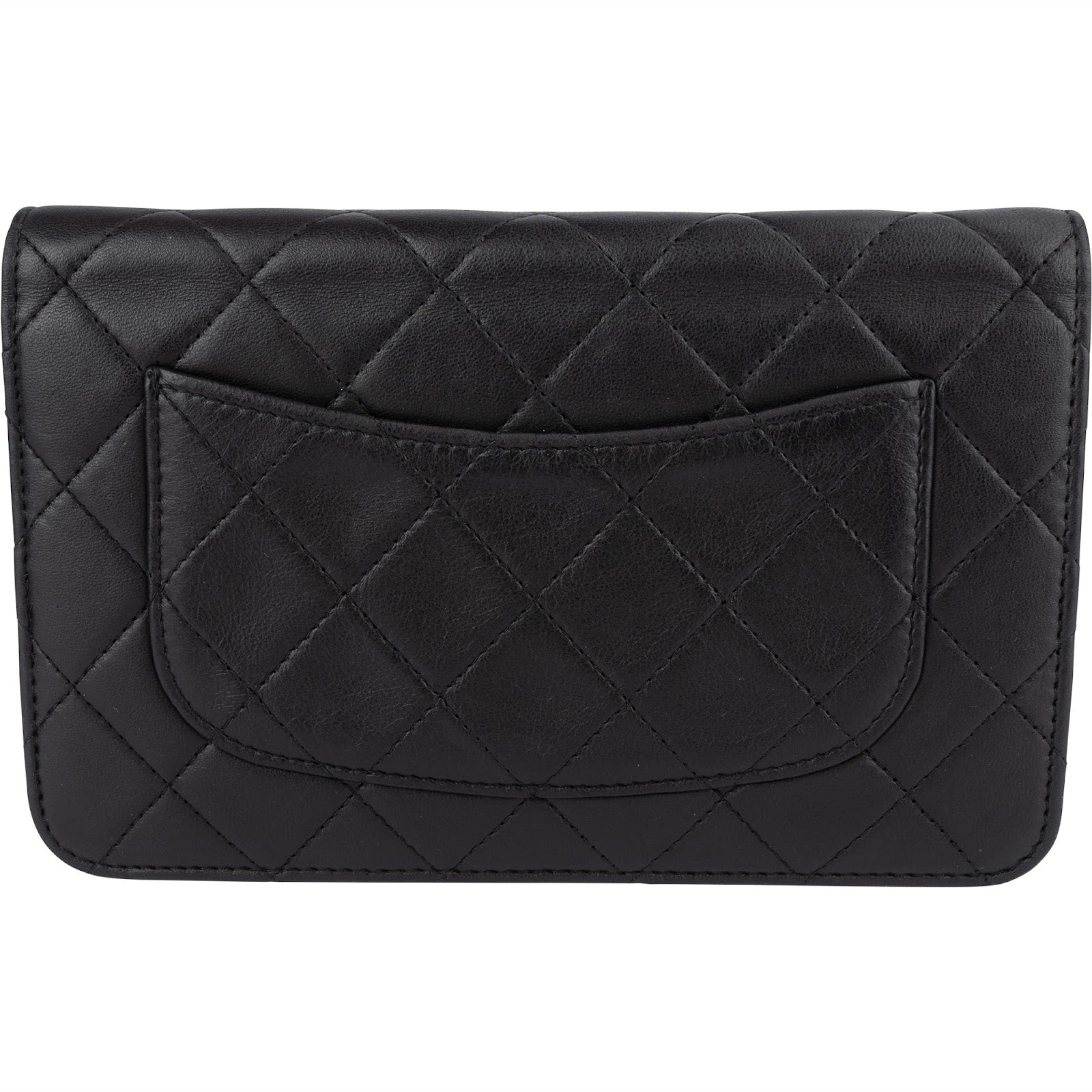 [🔄️B23 / F09] Chanel Quilted Lambskin on Chain Wallet - vintageandkickz