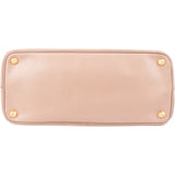 Prada Pink Saffiano Leather Galleria Tote Handbag