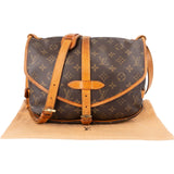 Louis Vuitton Monogram Canvas Saumur 30 Crossbody Bag