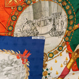 Hermès Napoleon Silk Carre 90 Scarf Tuch
