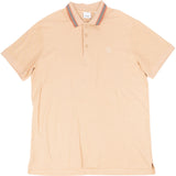 Burberry Beige Cotton TB  Icon Striped Collar Polo T-Shirt (XXL)
