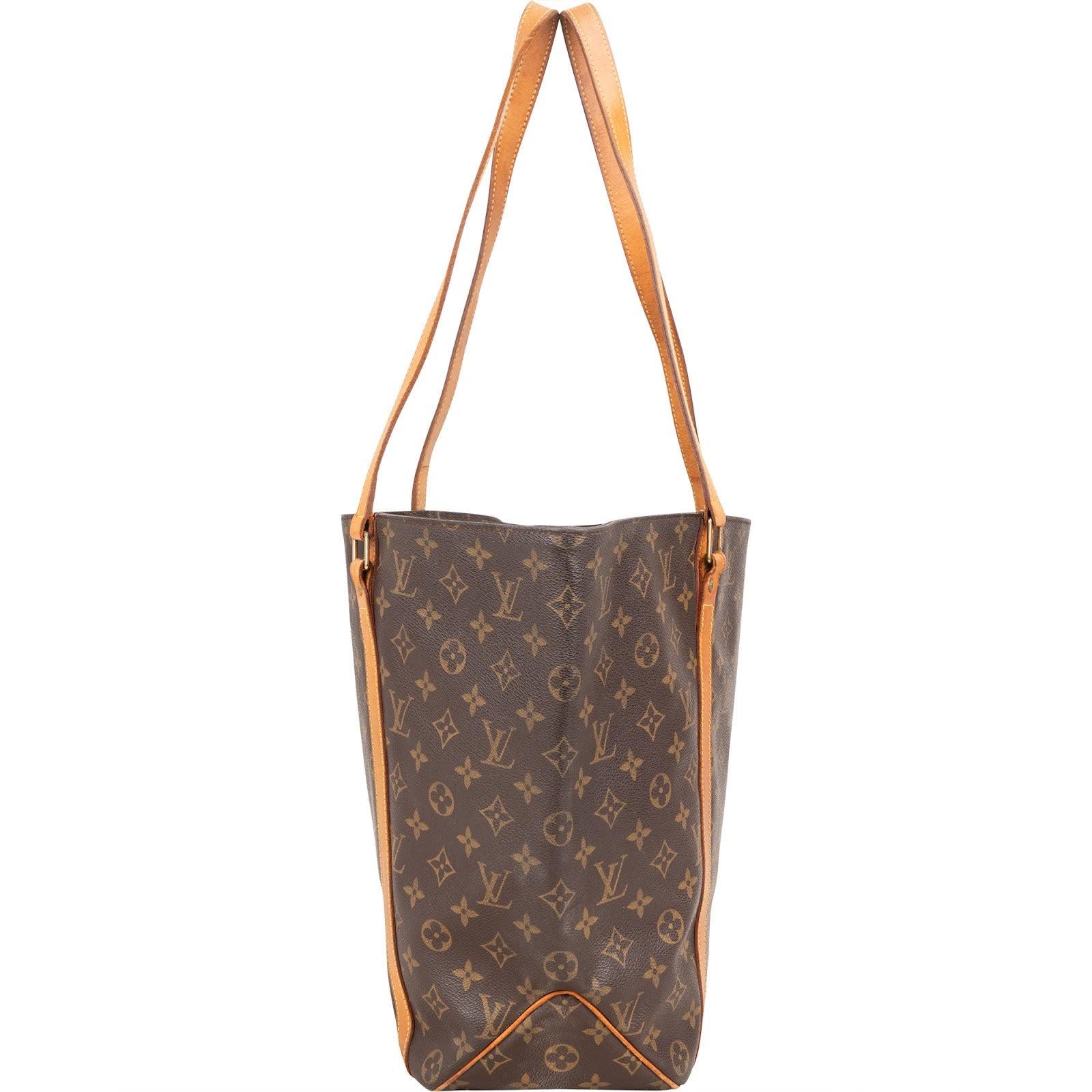 Louis Vuitton Monogram Canvas Sac Shopping Shoulder Bag - vintageandkickz