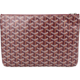 Goyard Monogram Goyardine Senat MM Clutch