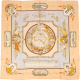 Hermès Australes Terres Inconnues Silk 90 Scarf Tuch