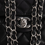 Chanel Quilted Lambskin Medium Double Flap Shoulder Bag
