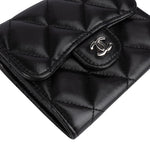 Chanel Quilted Lambskin CC Single Flap Wallet on Chain - vintageandkickz