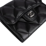 Chanel Quilted Lambskin CC Single Flap Wallet on Chain - vintageandkickz