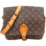 Louis Vuittonn Monogram Canvas Cartouchiere GM Crossbody Bag