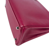 Hermès Pink Epsom Leather Kelly Sellier 28 Handbag